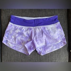 Lululemon Tie-Dye Speed Up Shorts Size 6
